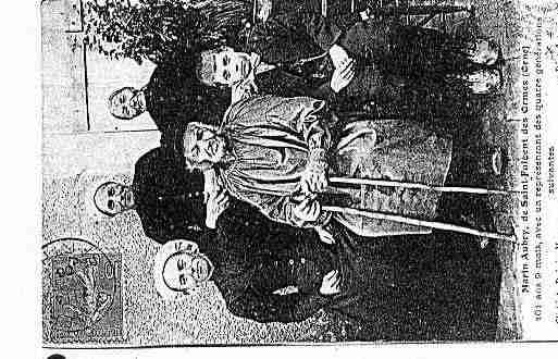 Ville de SAINTFULGENTDESORMES Carte postale ancienne