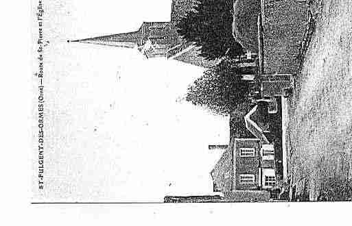 Ville de SAINTFULGENTDESORMES Carte postale ancienne
