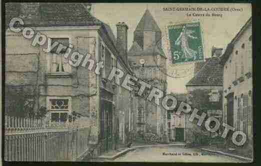 Ville de SAINTGERMAINDELACOUDRE Carte postale ancienne