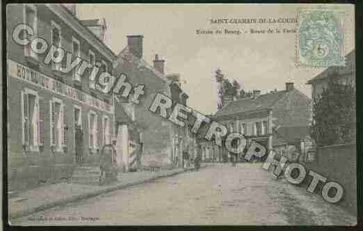 Ville de SAINTGERMAINDELACOUDRE Carte postale ancienne