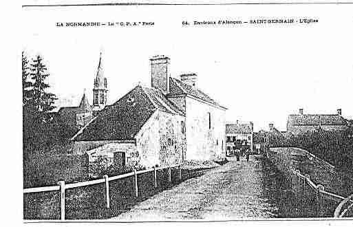 Ville de SAINTGERMAINDUCORBEIS Carte postale ancienne