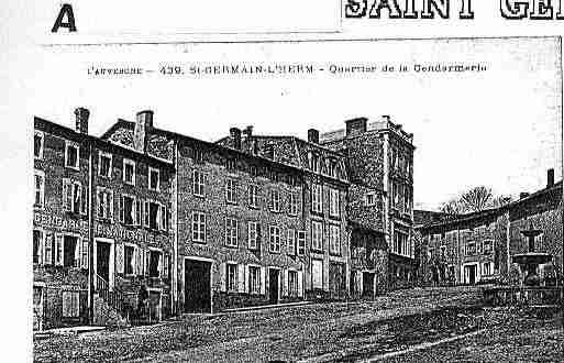 Ville de SAINTGERMAINL\\\'HERM Carte postale ancienne Ville de SAINTGERMAINL\\\'HERM Carte postale ancienne