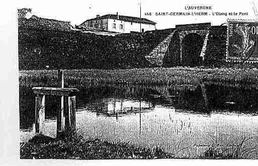 Ville de SAINTGERMAINL\\\'HERM Carte postale ancienne Ville de SAINTGERMAINL\\\'HERM Carte postale ancienne