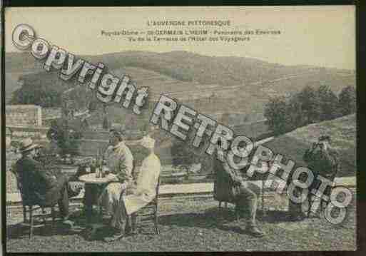 Ville de SAINTGERMAINL\'HERM Carte postale ancienne