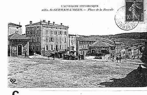 Ville de SAINTGERMAINL\\\'HERM Carte postale ancienne