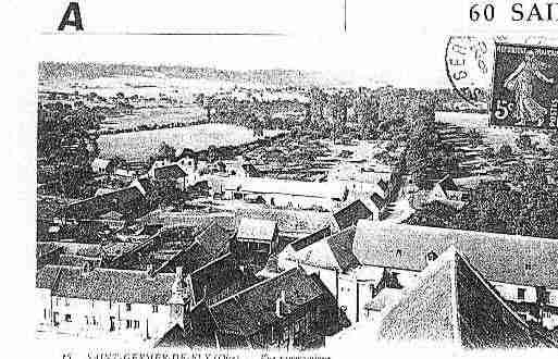 Ville de SAINTGERMERDEFLY Carte postale ancienne