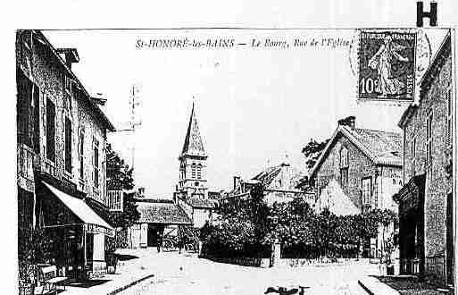 Ville de SAINTHONORELESBAINS Carte postale ancienne