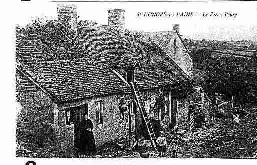 Ville de SAINTHONORELESBAINS Carte postale ancienne