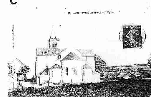 Ville de SAINTHONORELESBAINS Carte postale ancienne