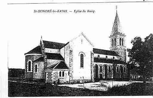 Ville de SAINTHONORELESBAINS Carte postale ancienne