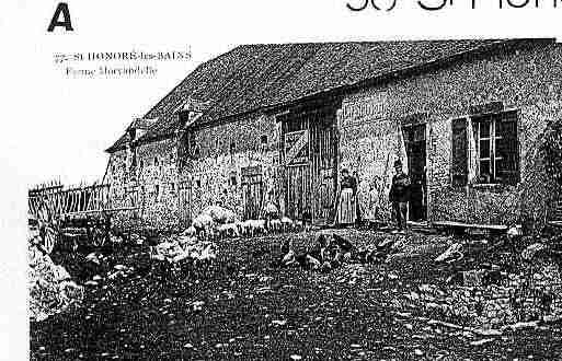 Ville de SAINTHONORELESBAINS Carte postale ancienne