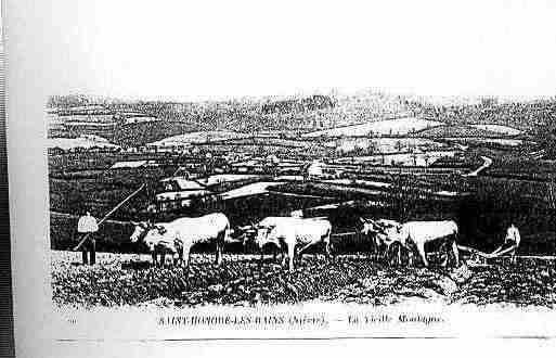 Ville de SAINTHONORELESBAINS Carte postale ancienne