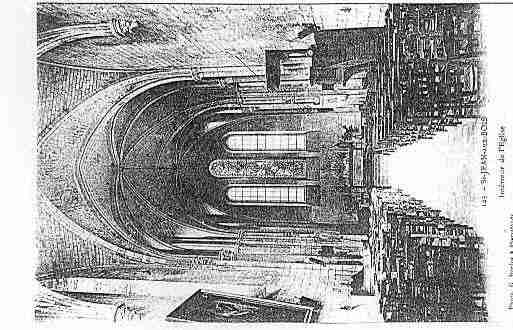 Ville de SAINTJEANAUXBOIS Carte postale ancienne