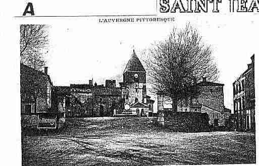 Ville de SAINTJEANDESOLLIERES Carte postale ancienne