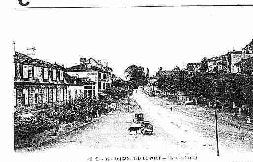 Ville de SAINTJEANPIEDDEPORT Carte postale ancienne Ville de SAINTJEANPIEDDEPORT Carte postale ancienne