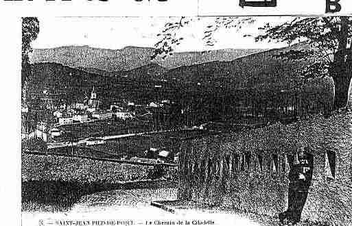 Ville de SAINTJEANPIEDDEPORT Carte postale ancienne
