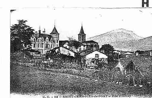 Ville de SAINTJEANPIEDDEPORT Carte postale ancienne