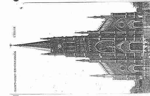Ville de SAINTJUSTENCHAUSSEE Carte postale ancienne