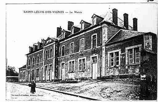 Ville de SAINTLEGERDESVIGNES Carte postale ancienne Ville de SAINTLEGERDESVIGNES Carte postale ancienne
