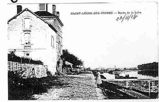 Ville de SAINTLEGERDESVIGNES Carte postale ancienne Ville de SAINTLEGERDESVIGNES Carte postale ancienne