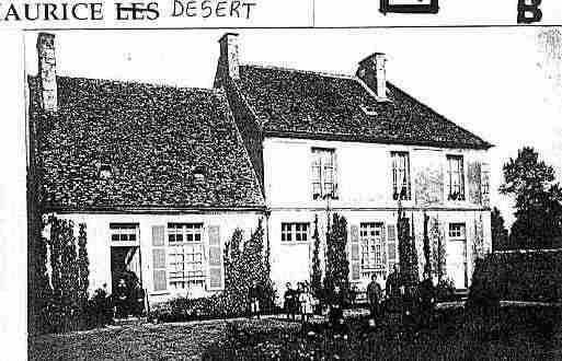 Ville de SAINTMAURICEDUDESERT Carte postale ancienne