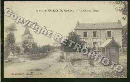 Ville de SAINTMAURICEPRESPIONSAT Carte postale ancienne