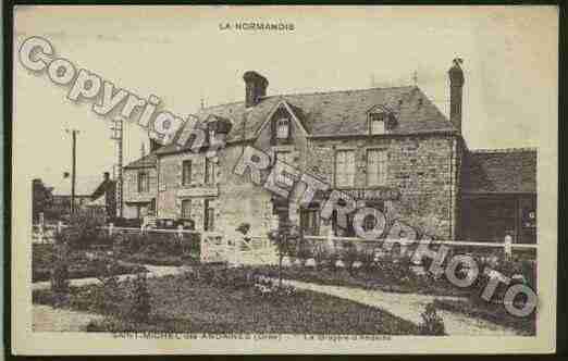 Ville de SAINTMICHELDESANDAINES Carte postale ancienne