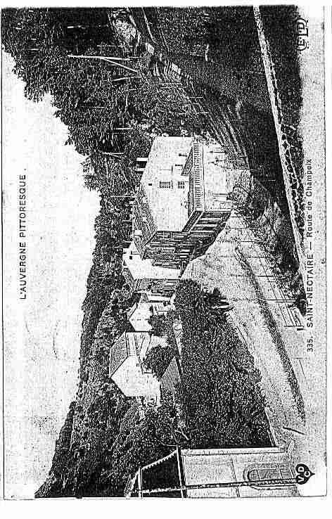 Ville de SAINTNECTAIRE Carte postale ancienne Ville de SAINTNECTAIRE Carte postale ancienne