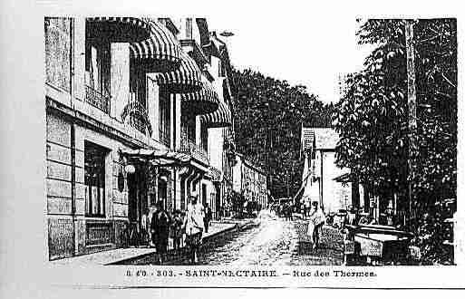 Ville de SAINTNECTAIRE Carte postale ancienne