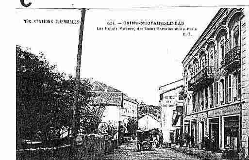 Ville de SAINTNECTAIRE Carte postale ancienne