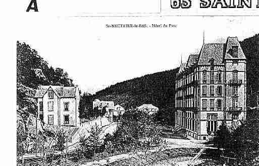 Ville de SAINTNECTAIRE Carte postale ancienne