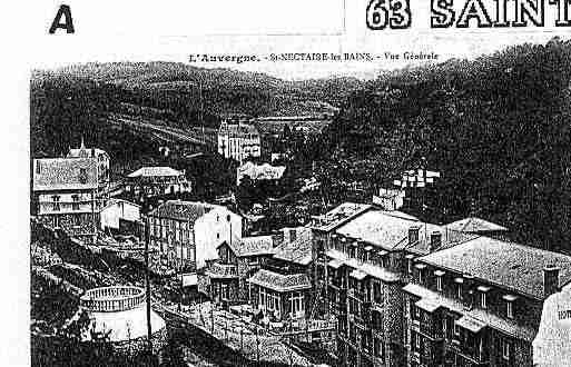 Ville de SAINTNECTAIRE Carte postale ancienne