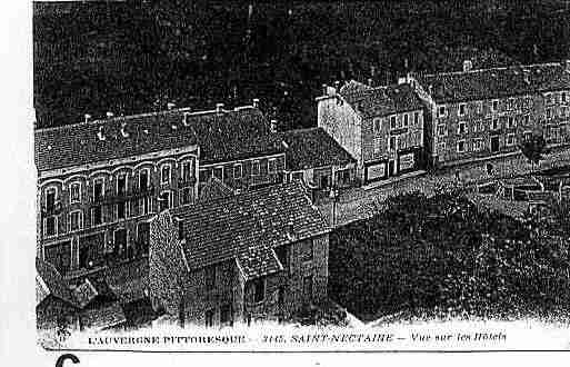 Ville de SAINTNECTAIRE Carte postale ancienne