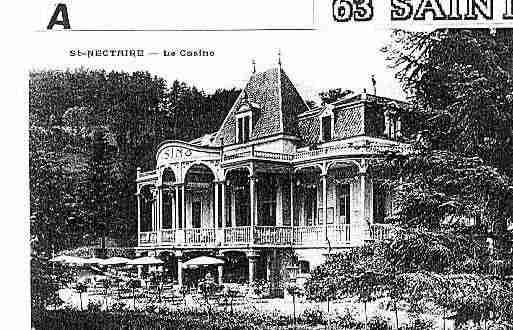Ville de SAINTNECTAIRE Carte postale ancienne Ville de SAINTNECTAIRE Carte postale ancienne