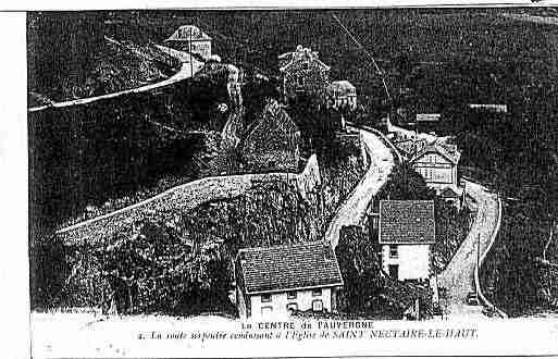 Ville de SAINTNECTAIRE Carte postale ancienne