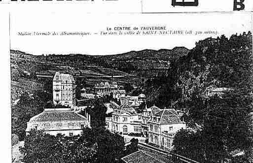 Ville de SAINTNECTAIRE Carte postale ancienne