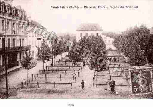 Ville de SAINTPALAIS Carte postale ancienne