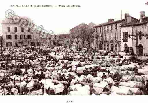 Ville de SAINTPALAIS Carte postale ancienne