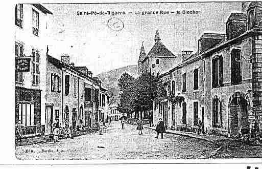 Ville de SAINTPEDEBIGORRE Carte postale ancienne