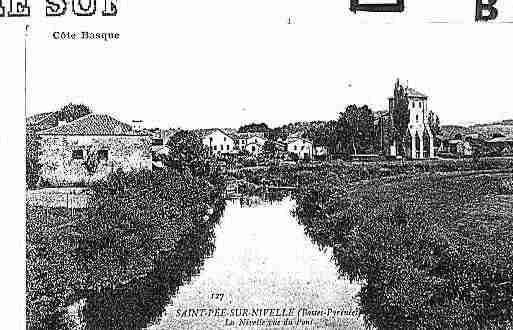 Ville de SAINTPEESURNIVELLE Carte postale ancienne