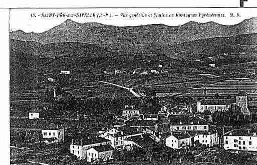 Ville de SAINTPEESURNIVELLE Carte postale ancienne