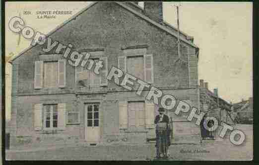 Ville de SAINTPEREUSE Carte postale ancienne