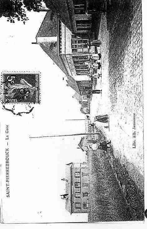 Ville de SAINTPIERREBROUCK Carte postale ancienne Ville de SAINTPIERREBROUCK Carte postale ancienne