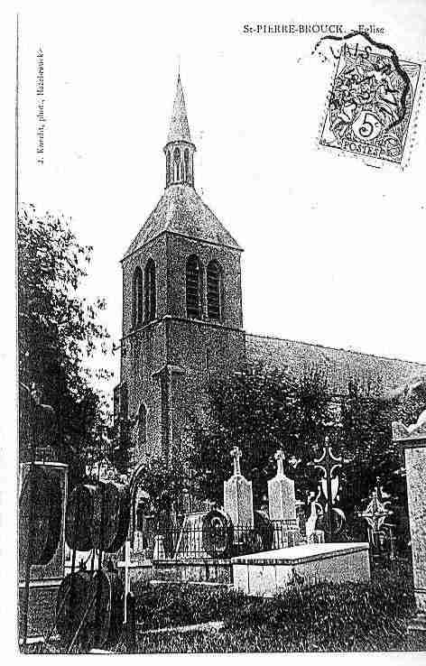 Ville de SAINTPIERREBROUCK Carte postale ancienne Ville de SAINTPIERREBROUCK Carte postale ancienne
