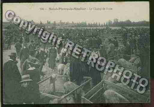 Ville de SAINTPIERRELEMOUTIER Carte postale ancienne Ville de SAINTPIERRELEMOUTIER Carte postale ancienne