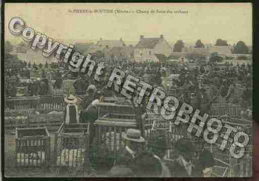 Ville de SAINTPIERRELEMOUTIER Carte postale ancienne Ville de SAINTPIERRELEMOUTIER Carte postale ancienne