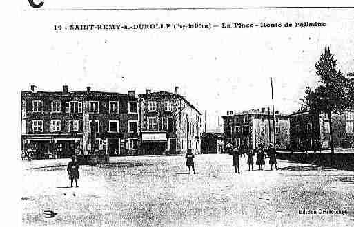 Ville de SAINTREMYSURDUROLLE Carte postale ancienne