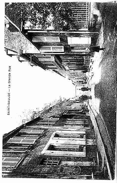 Ville de SAINTSAULGE Carte postale ancienne Ville de SAINTSAULGE Carte postale ancienne