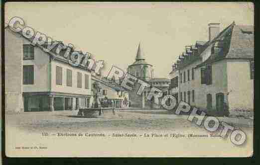 Ville de SAINTSAVIN Carte postale ancienne