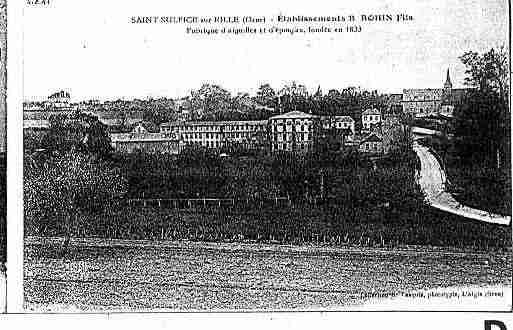 Ville de SAINTSULPICESRILLE Carte postale ancienne